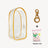 Colorful Transparent Protector Case Organizer Box for 17cm Labubu Plush Dolls Outdoor Display Bag With Keychain Doll Accessories - Lootquake