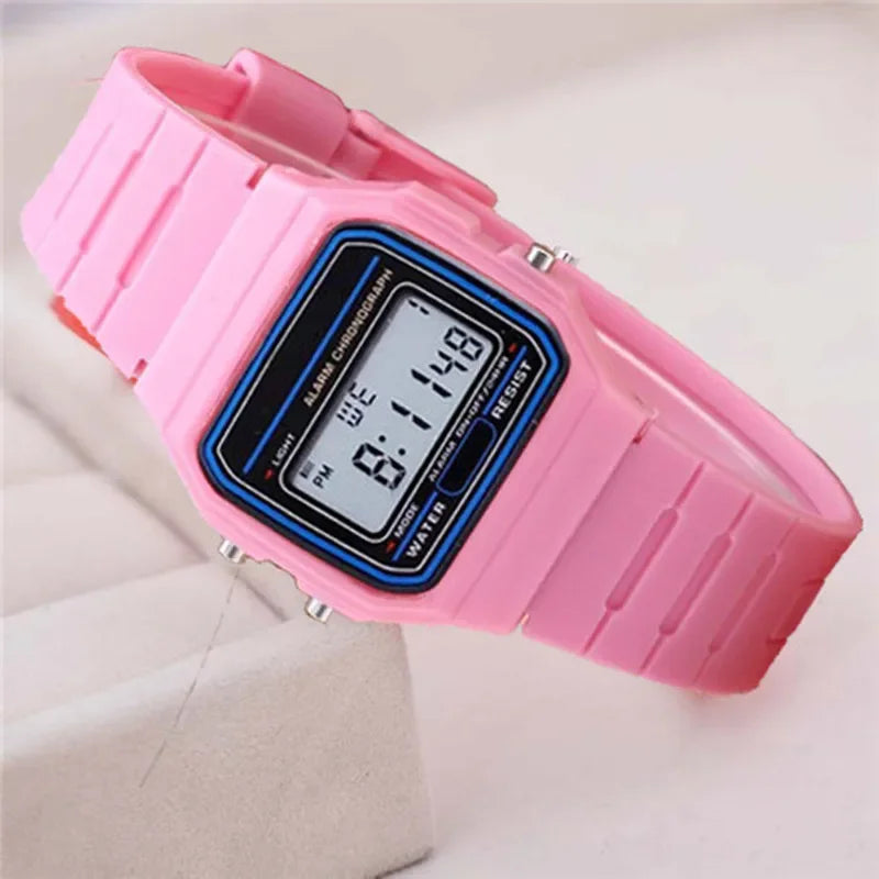 Sport LED Digital Watches for Men Simple Small Square Dial Electronic Watch Silicone Band Fashion Casual Mens Watch montre homme - Lootquake