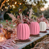 Halloween Pumpkin Decor Artificial Style Thanksgiving Day Dining Table Central Kitchen Decor Supplies Fall-Themed Wedding Decor