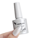 Venalisa Nail Gel Polish 7.5ml #758 Funny Bunny Milky White VIP3 Collection Long Wear Diamond Top Coat Soak Off UV LED Gel Nail