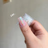 Moonlight Mirror Nails Powder Pearl White Nails Glitter Aurora Shining Pigment Chrome Dust Nail Art Supplies Decoration