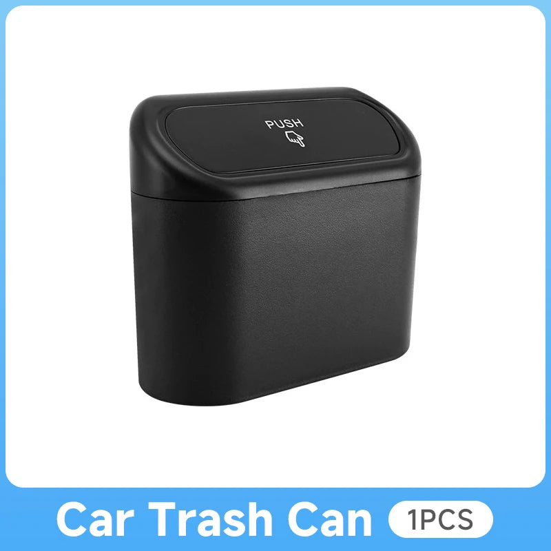 Universal Car Garbage Bin For Skoda Octavia 2 3 A5 A7 Fabia MK1 MK2 MK3 Superb 2 Kodiaq Rapid Roomster Sedan Combi Accessories