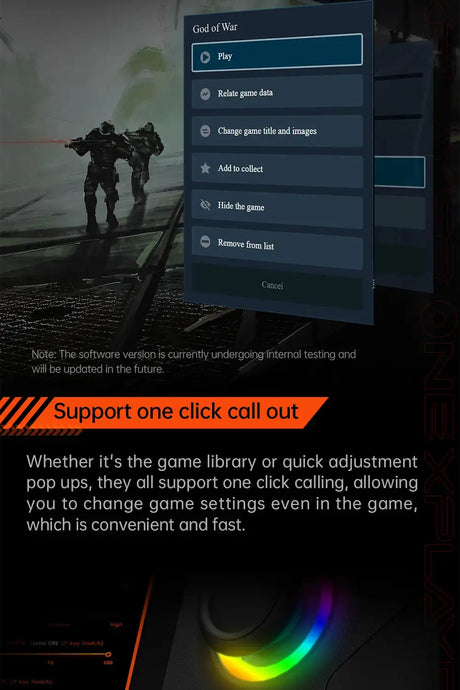 OneXPlayer OneXFly F1 Pro AMD 8840U AI 9 365 HX 370 OLED 144Hz 7" Screen PC Game Console Handheld 3A Steam Play Laptop Windows11 - Lootquake