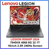 Lenovo LEGION R9000P 2024 AMD R9 7945HX Geforce RTX4060 8GB 16/32GB RAM 1TB SSD 16" 2.5K 240Hz Screen - Lootquake