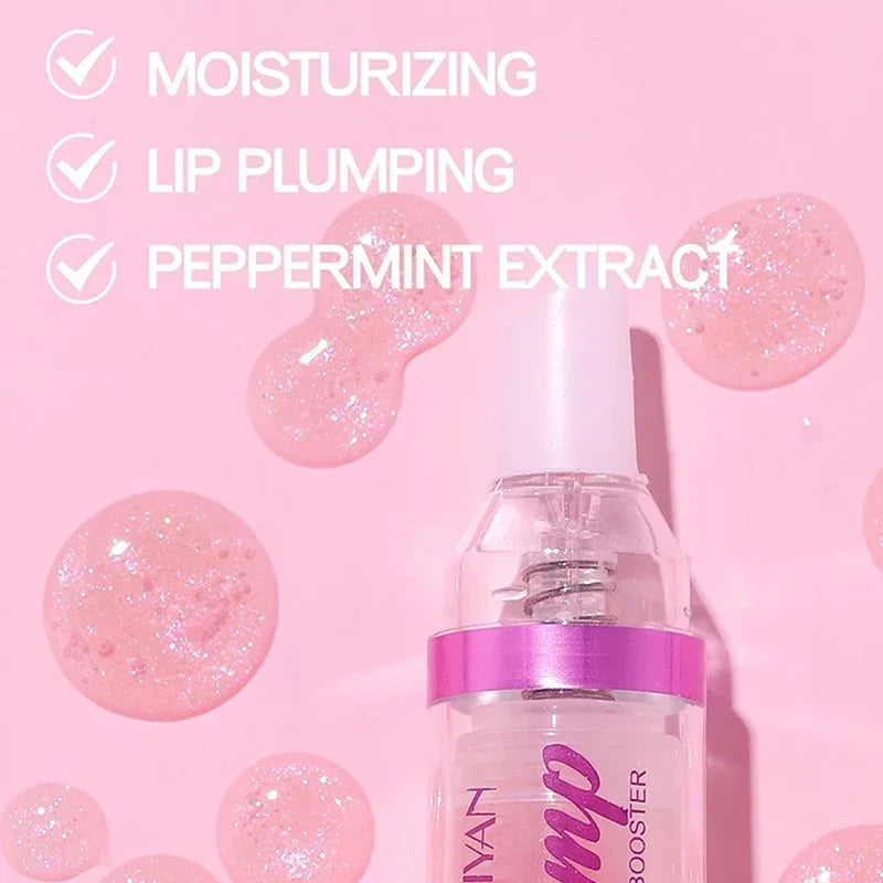 PLUMP POUT Gloss repulpant pour les lèvres Haute brillance pour des lèvres pulpeuses Brillance extrême Huile à lèvres Crystal Volume Cosmétiques Maquillages