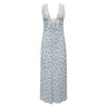 Y2K Chic Women Lace Trim Long Dress 90s Vintage Sexy V Neck Tie Up Backless Bodycon Elegant Lady Club Party Night Cocktail Dress