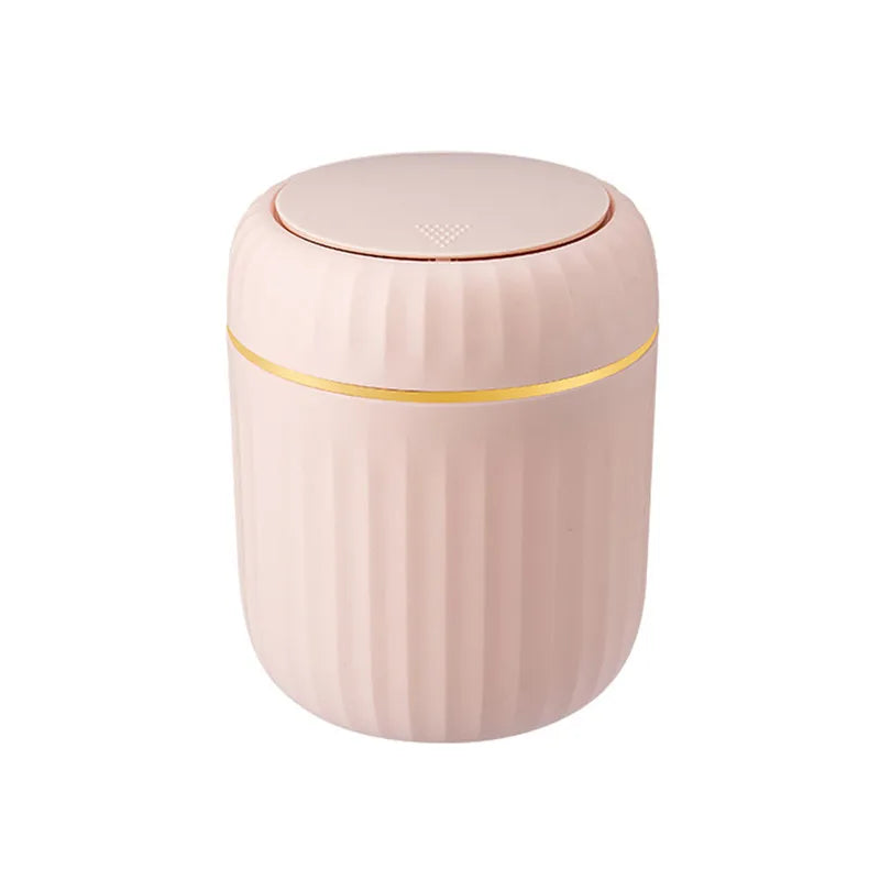 Mini Small Waste Bins Desktop Garbage Basket Home Table Plastic Trash Can Office Supplies Dustbins Sundries Barrel Box