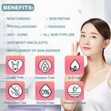 3Pcs/Bag Collagen Film Paper Soluble Facial Mask Anti Aging Moisturizing Hydrolyzed Film Fade Line Firming Lifting Face Skin Car