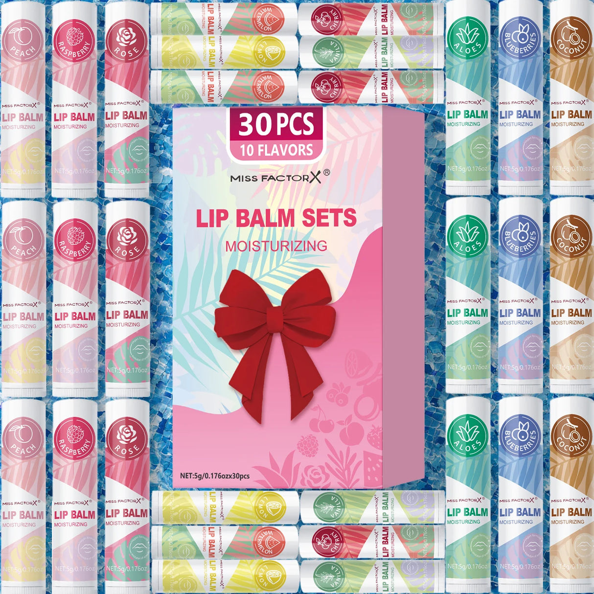 Coffret de 30 rouges à lèvres hydratants, doux, délicats, brillants, pour les lèvres, exclusif pour les femmes, le meilleur choix