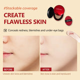Base de maquillaje en cojín con protector solar Lakerain, resistente al agua, de larga duración, iluminadora, en crema, para mujer, maquillaje facial, cosmética coreana.