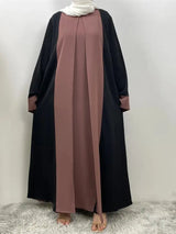 Eid Muslim Party Dress for Women Ramadan Abaya Fake 2 Piece Long Dress Morocco Vestidos Largos Dubai Turkey Robe Jalabiya 2024 - Lootquake