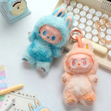 100% Original Labubu V3 boîte à cigarettes grande en énergie pour les monstres colgante figurine d'action version véritable Labubu poupée Anime
