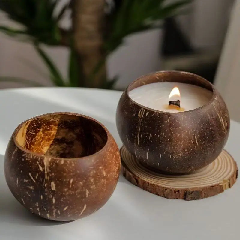 Bougies parfumées à la noix de coco, bougies d'ambiance au parfum avancé, décoration de chambre à coucher, souvenir créatif, cadeau d'anniversaire