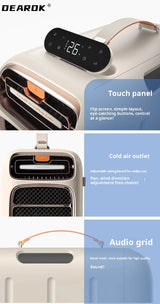 Aire acondicionado portátil para habitación, tienda de campaña, 1400 W, R290/80 g, 1-12 h
