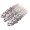 24" Orange Twist Crochet Hair | Synthetic Deep Wave Braiding Hair Extensions | Water Wave Hair | Heat Resistant Fiber | 60 Strands/Pack