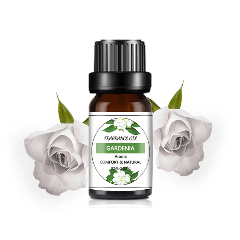 10ML Fragrance Oil Plant Making DIY 33 Flavor Aromatherapy Plaster Candle Soap Fragrance Oil for SPA Diffuser Sleep Humidifier