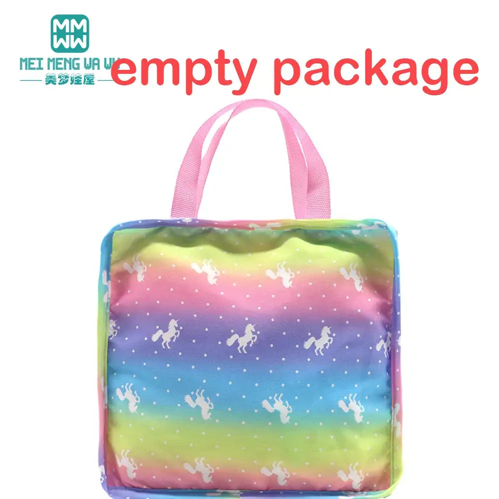 Mochila de moda para muñecas americanas de 15 a 18 pulgadas, asiento de seguridad, manta y saco de dormir, regalo para niñas.