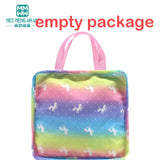 Mochila de moda para muñecas americanas de 15 a 18 pulgadas, asiento de seguridad, manta y saco de dormir, regalo para niñas.