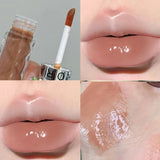 Glitter Lip Gloss Plumping Lips Glaze Mirror Flash Glossy Lipstick For Women Sexy Long Lasting Waterproof Diamond Lips Makeup