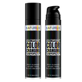 1PC Magic Color Changing Foundation Liquid Soft Matte Long Lasting Hydrating Makeup Base Cream for All Different Skin Tone