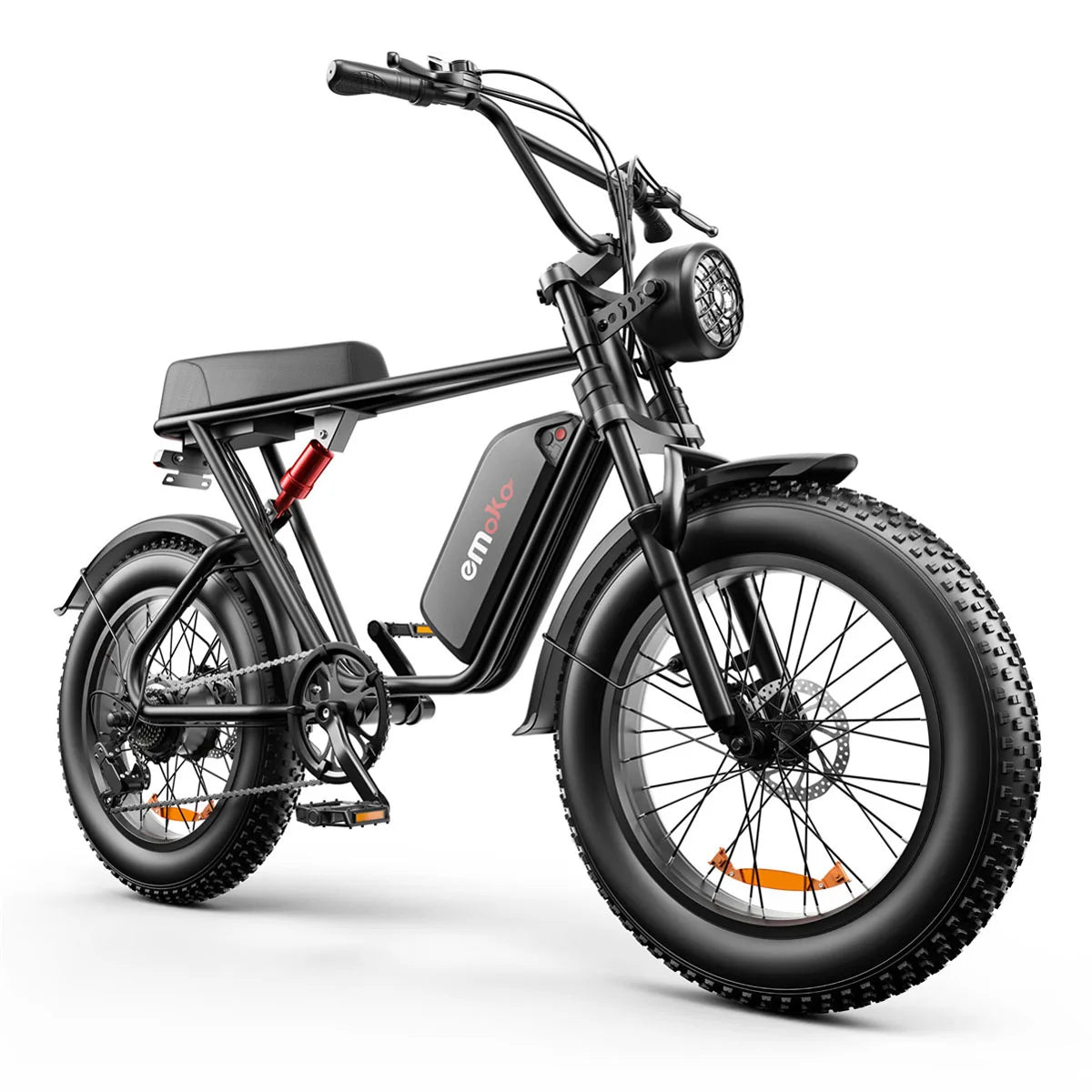Bicicleta eléctrica para adultos Emoko C91, 1000 W x 2, batería de 48 V 23 Ah, bicicleta de montaña eléctrica con neumáticos anchos de 20 pulgadas.