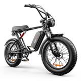 Bicicleta eléctrica para adultos Emoko C91, 1000 W x 2, batería de 48 V 23 Ah, bicicleta de montaña eléctrica con neumáticos anchos de 20 pulgadas.