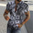 3D Print Dollar Pattern Shirts For Men Summer Short Sleeve Slim-Fit Button Up Casual Shirts Streetwear Mens Shirt Blouses Tops - Lootquake