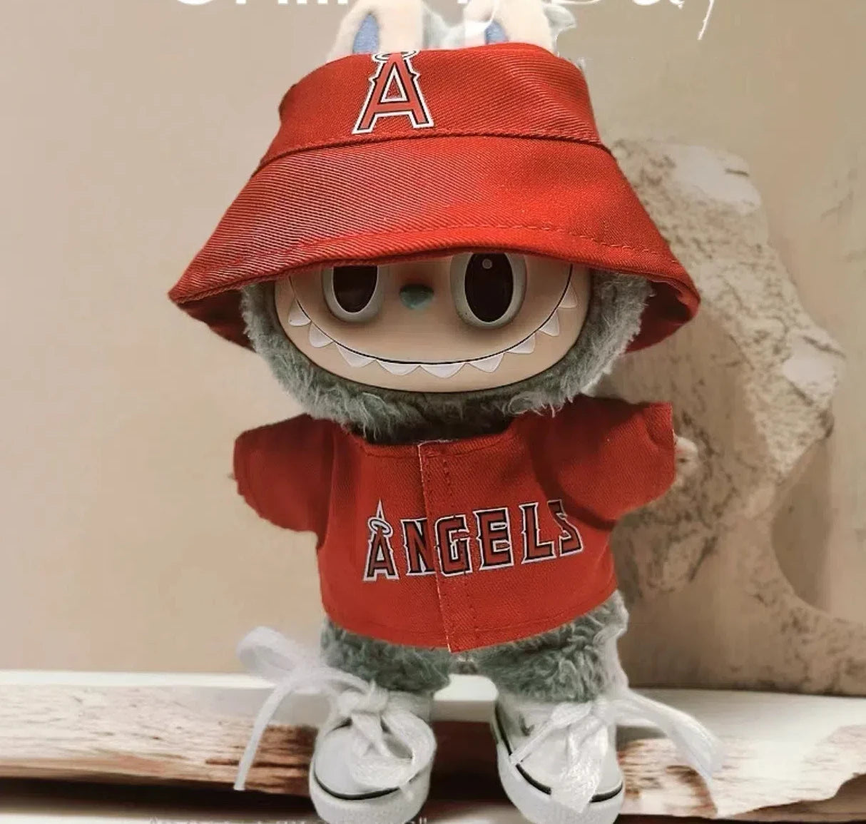 Ropa de muñeca Labubu de 15/17 cm, ropa de béisbol para fiesta, número 17, accesorios para muñecas DIY para niños, regalo