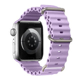 Correa de silicona para reloj de 44 mm, 40 mm, 49 mm, 45 mm, 41 mm y 38 mm, accesorio para iWatch Ultra 2 series 7, 6, 5, SE, 8 y 9