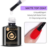 UR SUGAR Blue Color Rubber Base Gel Nail Polish Gold Glitter Base Gel Top Coat Soak Off UV LED Gel Nail Art Varnish Manicure