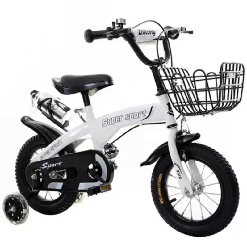 Children's Bicycles for Boys Aged 3-10 Years Old Children Girls Children's Bicycles with Flashing Auxiliary Wheels