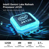 Fingerprint Unlock Intel Laptop 15.6 Inch Windows 10 11 Pro IPS Portable Laptop 12G RAM 128GB/256GB/512GB/1TB SSD HDMI Notebook - Lootquake