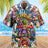 Men's 2024 Casual 3D Shirts Playing Card Printed Fun Shirts Street men's Summer Short Sleeved Clothing Men's Outdoor Clothing - Lootquake