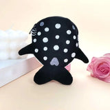 Fashion Cute Blue Shark Mini Whales Coin Purse Plush Zipper Coin Wallet Designer Women's Small Change Bag Key Earphone Pouch - Lootquake