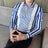 British Style Striped Shirts Mens Long Sleeve Business Formal Dress Shirt Casual Slim Fit Dress Streetwear Social Party Clothing - Lootquake