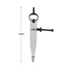 Adjustable Leather Compass Lockable Carbon Steel Divider Wing Creaser DIY Leathercraft Rotating Line Scribing Gauge Caliper Tool - Lootquake