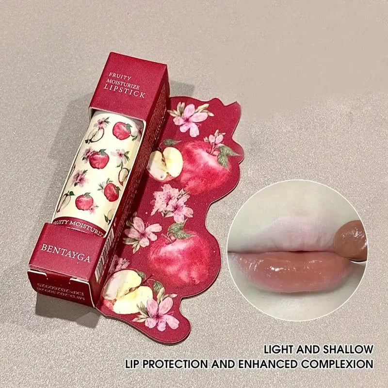 Korean Lipstick Colored Moisturizing Lip Balm Lines Moisturizing And Lip Anti-chapping Fade Nourishing Fruity Crystal Lipstick