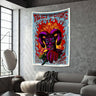 Tapiz de banda de rock A-Alice In Chains Música Decoración del hogar Estética Colcha Tapiz de pared Alfombras Cubierta de dormitorio Tela