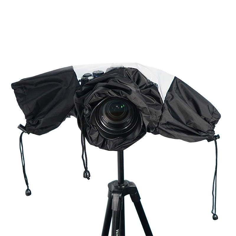 Funda impermeable para cámara, protector de lluvia para cámaras Canon, Nikon, Sony, Panasonic, Fuji DSLR, accesorios portátiles a prueba de lluvia.