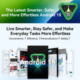 Tablette PC Blackview MEGA 2 12'' 2K FHD+ Unisoc T615 12 Go + 12 Go RAM 256 Go ROM Batterie 9000 mAh 16 MP Android 15 Tablettes 4G