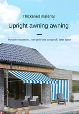 Awnings Rain and Snow Resistant UV Resistant Folding and Telescopic Canopy Tent Outdoor Garden Balcony Roof Courtyard Sunshade - Lootquake