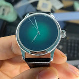 38.5mm Minimalist Mechanical Watch Tianjin ST2130 Automatic Movement Calendar Waterproof Sapphire Men's Fashion Dress Wristwatch - Lootquake