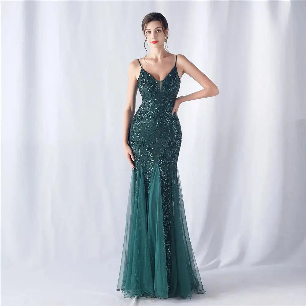 Luxury Youthful Women's Elegant Long Dress Party 2024 Graduation Ceremonies Prom Evening Formal on Sale Clearance Summer Fashion - Lootquake