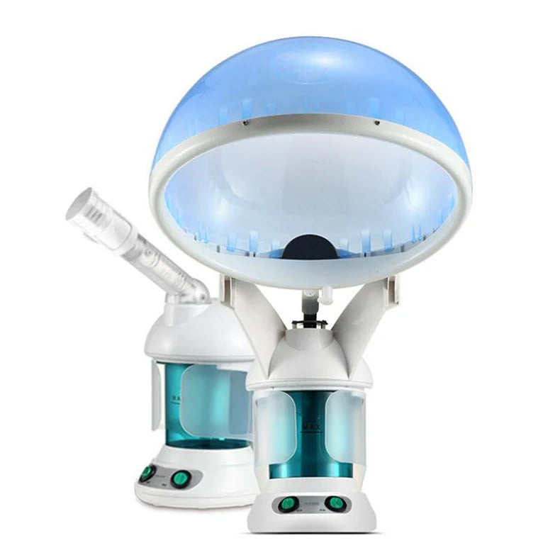 Vaporisateur vapeur pour le visage et les cheveux, humidificateur, brumisateur nano chaud, vaporisateur d'ozone pour le visage, hydratant pour les cheveux, appareil à vapeur pour salon à domicile