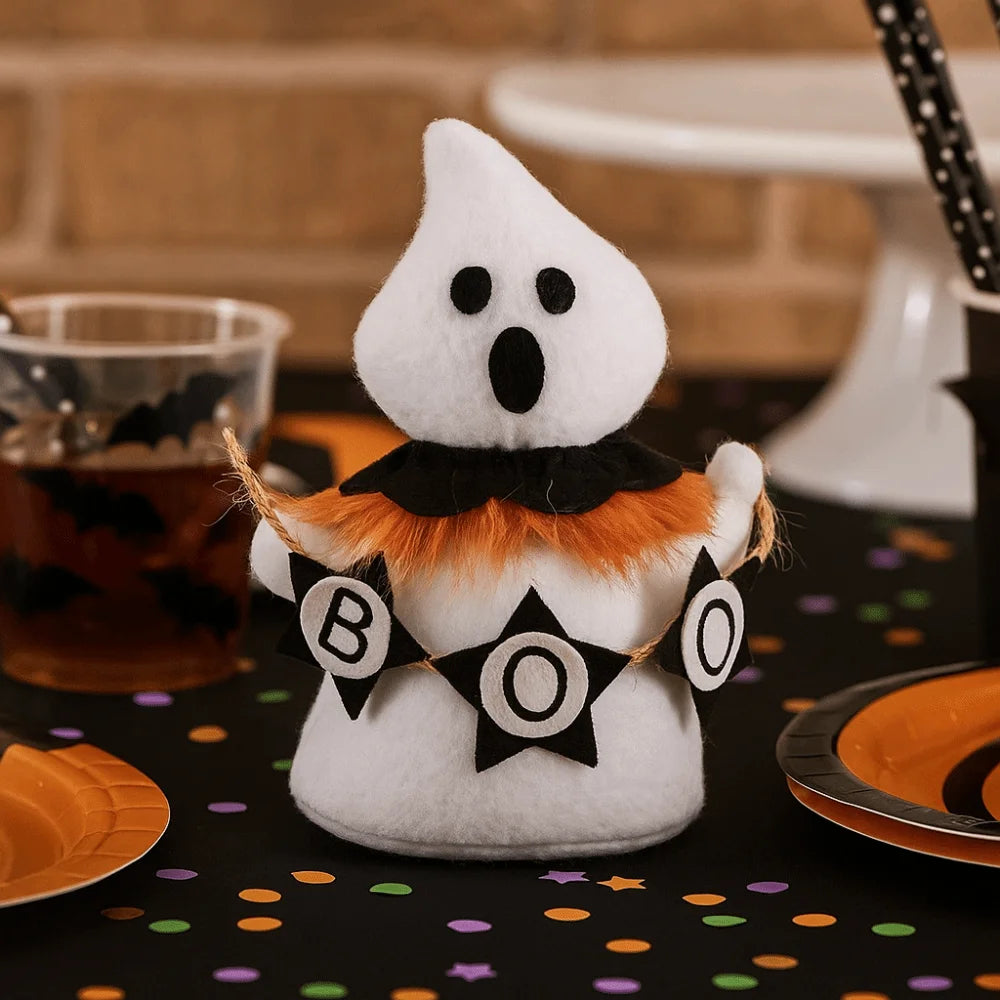 Creative Funny Halloween Ghost Doll Handicraft Cartoon Spooky Doll Soft Halloween Decorations Ghost Festival Decor