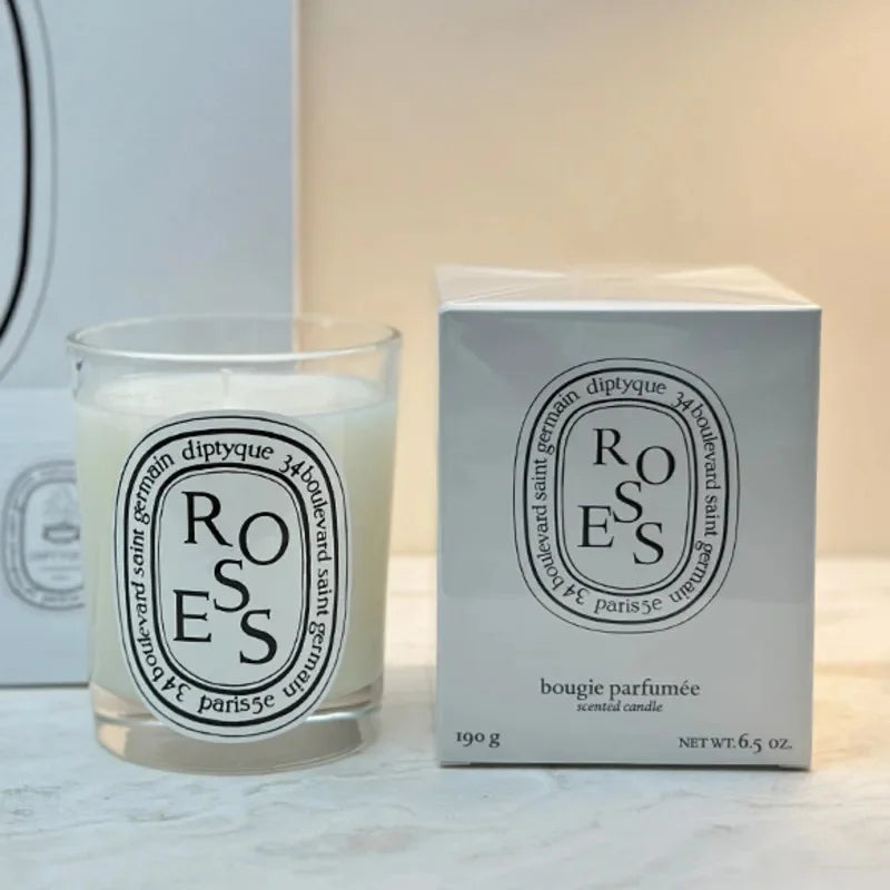 Romantic Limited Diptyques Candles Sakura Scented Fragrance Candle Light Gift High Quality Aromatherapy Perfume Aroma Home Decor