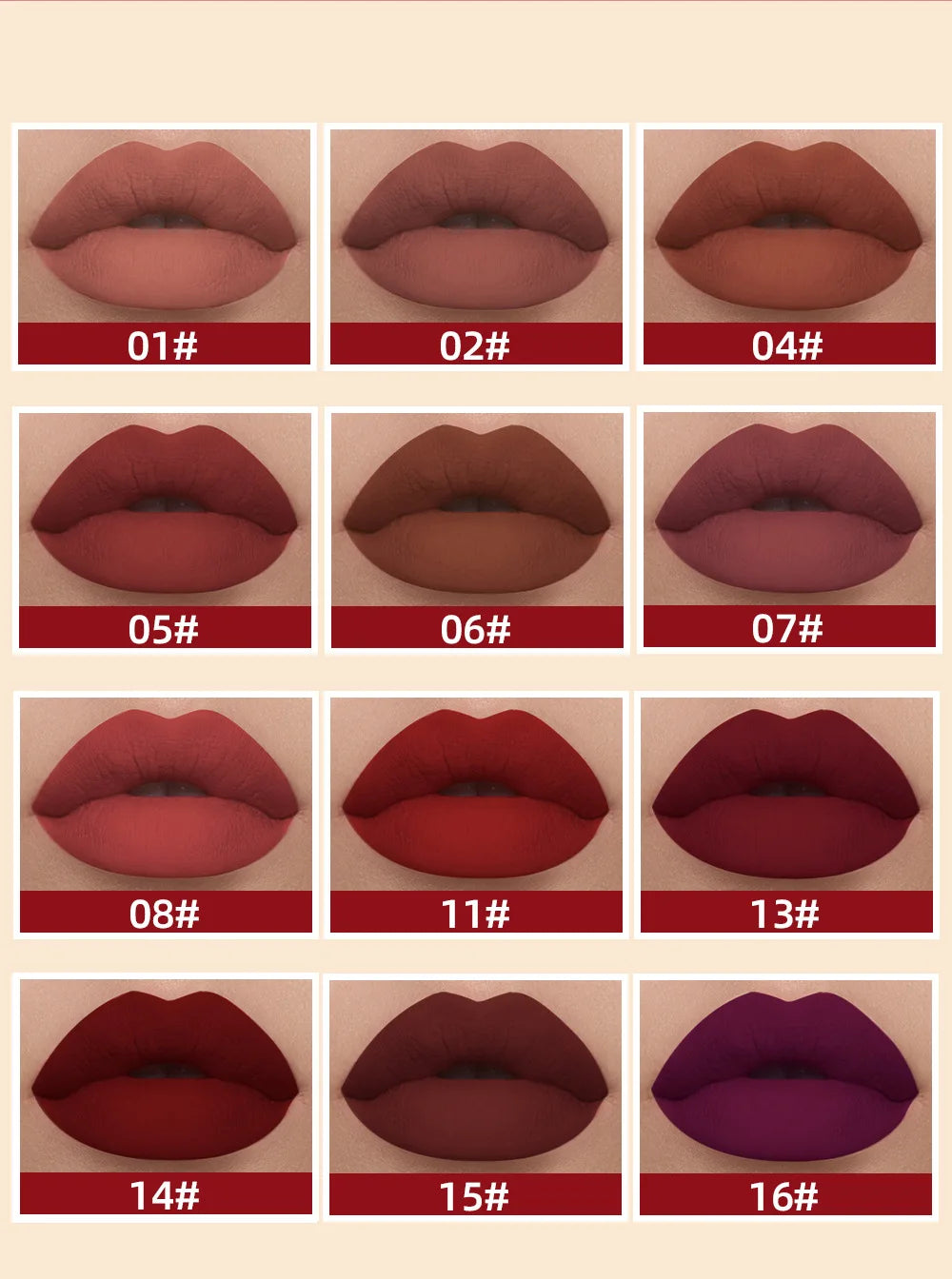 Luxury Matte Lip Gloss Set 12 Waterproof Shades Non Sticky Long Lasting Lipstick Kit For Daily Party Makeup