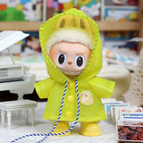 Imperméable Labubu Thaïlande 17 cm, édition limitée, bottes de pluie tendance et mignonnes, vêtements Labubu personnalisés, chaussures, robes