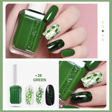 11ml Nail Stamping Polish Gold Silver Colorful Varnishes Lacquers Printing Image Stamp Plate Manicure DIY Salon Stamper Tool