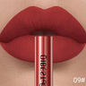 QIBEST Rouge à lèvres liquide mat Waterproof longue tenue Velours Gloss à lèvres Tube de teinte Pigment Nude mat Rouge à lèvres Maquillage des lèvres